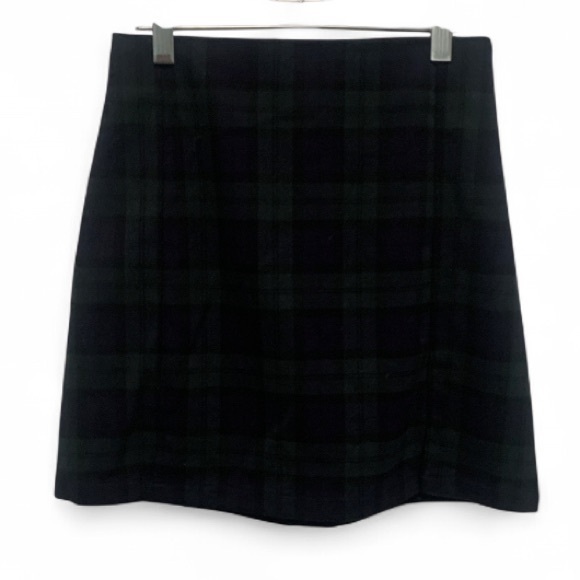 Brandy Melville Dresses & Skirts - Brandy Melville Blue Green Plaid Mini Skirt